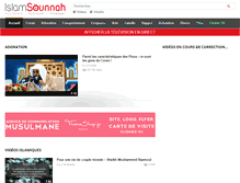 Tablet Screenshot of islamsounnah.com